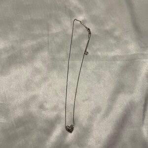 Kendra Scott Holland Silver Heart Necklace